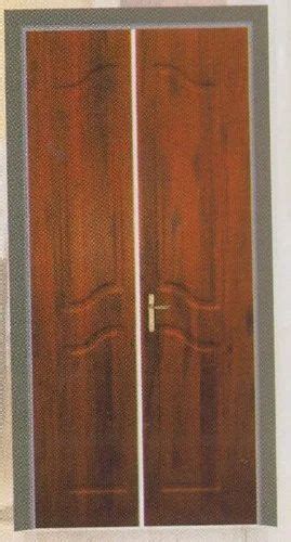 Exterior And Interior Glossy 4 Panel Double Wooden Door At Best Price In