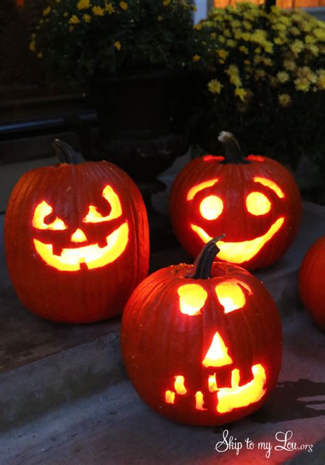 easy pumpkin carving ideas  tricks  pumpkin