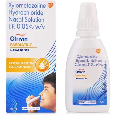 Otrivin Paediatric Nasal Drops For Hospital Rs 4412 Bottle Cvs