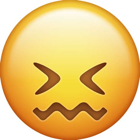 Confounded Emoji Download Iphone Emojis Emoji Island