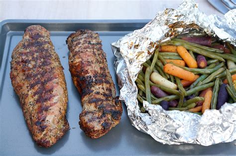 Pork tenderloin is easy to cook, and quick as well. Pork Tenderloin Wrapped On Tin Foil In Oven : Foil Packet Dinners Perfect for Fall - Southern ...