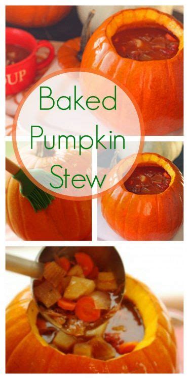 Baked Pumpkin Stew Recipe Pumpkin Stew Baked Pumpkin Stew
