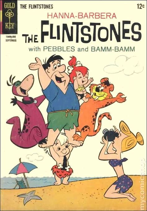 Flintstones 1961 Dellgold Key 29 Flintstones Classic Cartoon