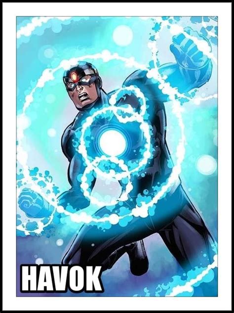 Havok X Men Uncanny Avengers Comic Villains Marvel Heroes