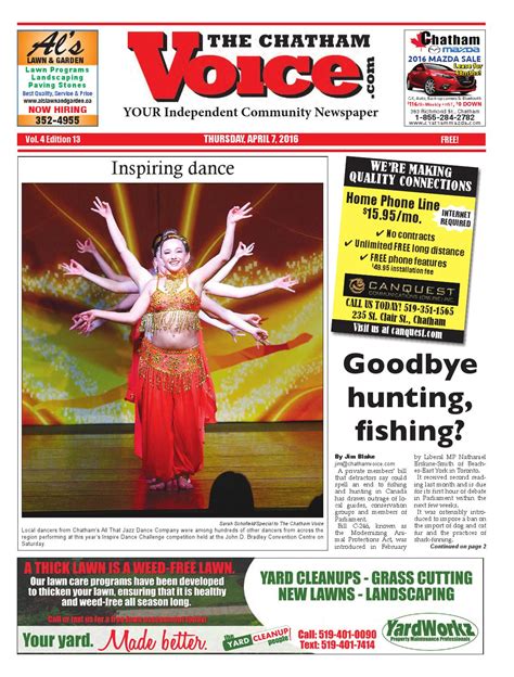 The Chatham Voice April 7 2016 By Chatham Voice Issuu