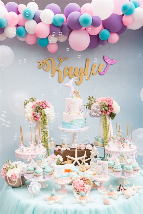 Why not try a casino or poker theme party for your anniversary celebration? Kara's Party Ideas Pastel Mermaid Birthday Party | Kara's Party Ideas