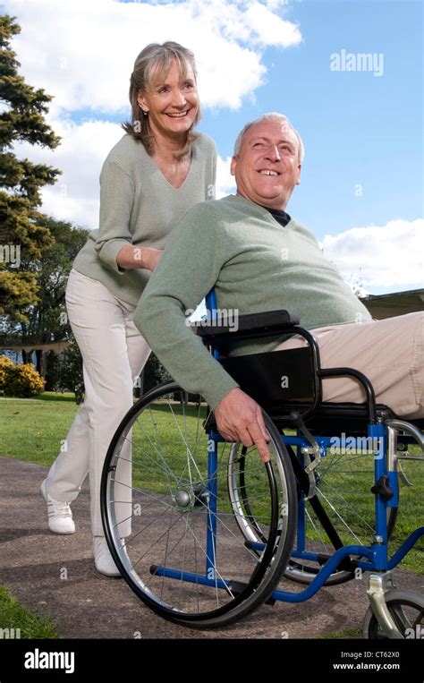 Elderly Person In Wheelchair Stock Photo Alamy