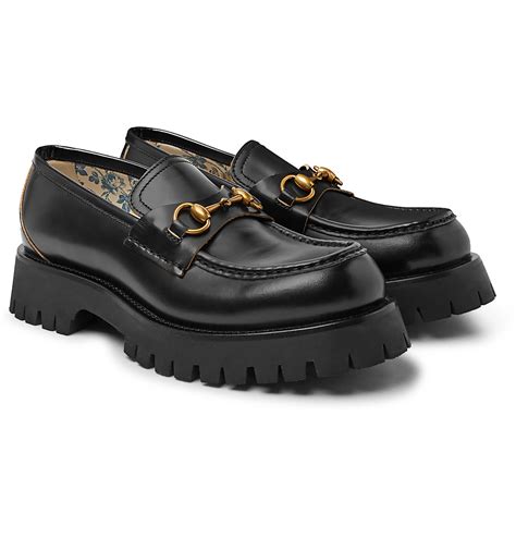 Gucci Horsebit Leather Loafers Men Black The Fashionisto