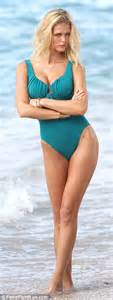 Erin Heatherton Sizzles In Victorias Secret Swimwear Daily Mail Online