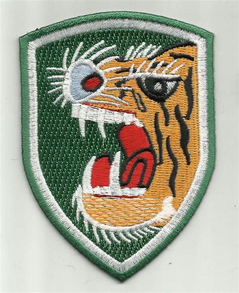 Us Army Republic Of Korea Tiger Division Military Patch Vietnam War
