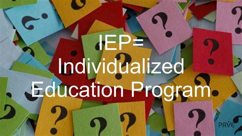 Overview Of The Individualized Education Program Iep Youtube