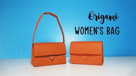 สอนพับกระเป๋ากระดาษง่ายๆง่าย 4 Origami Paper Handbag Plaubon Youtube