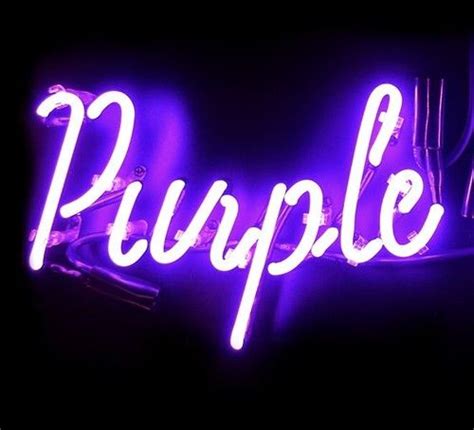 Purple With Images Purple Vibe Purple Aesthetic Neon Signs