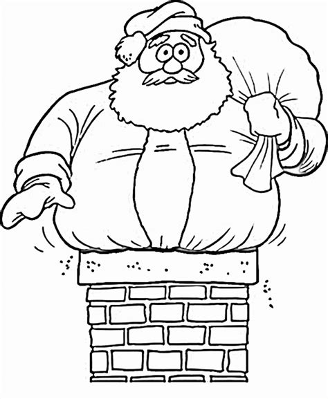 Santa Coloring Pages (24) Coloring Kids - Coloring Kids