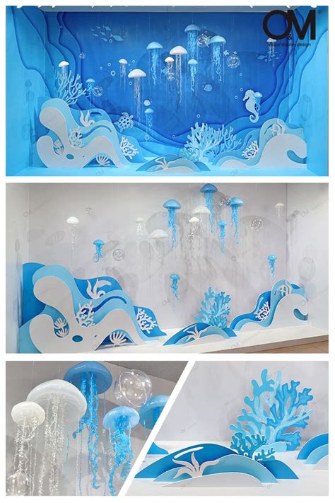 Summer Jellyfish Props Marine Theme Decoration From Om Decoration In