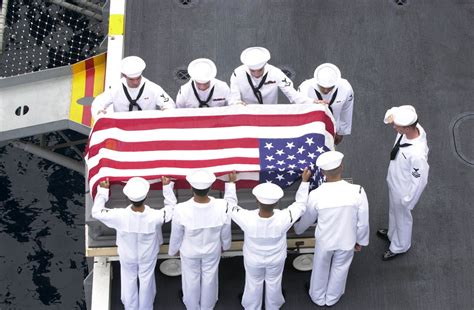 Navy And Novels Funeral Traditions2 Burials At Sea
