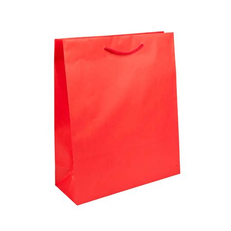 paper bag red a4 paper packaging place