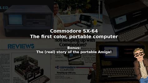 Commodore Sx 64 The First Color Portable Computer