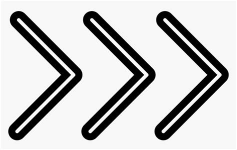 Three Chevron Arrows Pointing Right 3 Arrows Pointing Right Hd Png