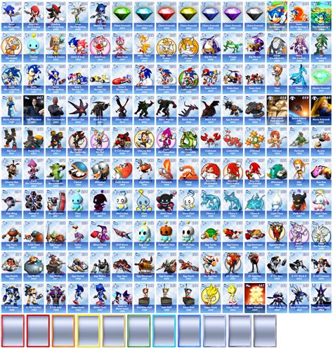 Psp Sonic Rivals Cards The Spriters Resource