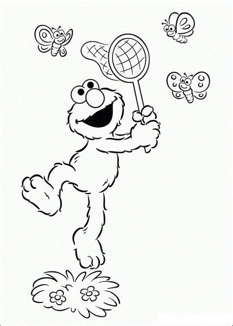 Hudtopics Elmo Coloring Pages For Kids Printable