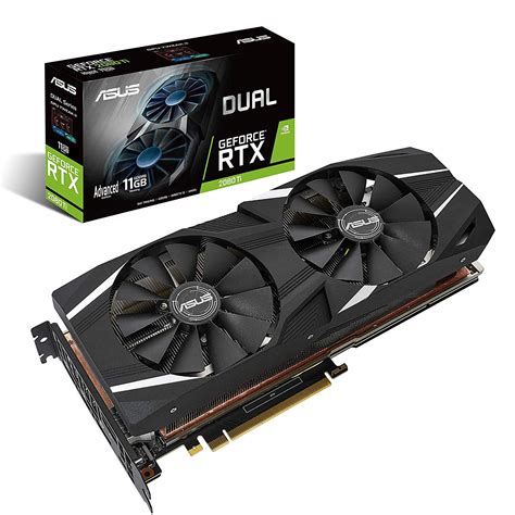 Asus Geforce Rtx 2080 Ti Dual 11gb Graphics Card 90yv0c43 M0nm00