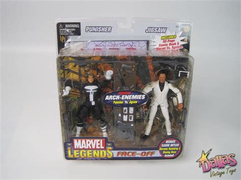 2006 Toybiz Marvel Legends Face Off Punisher Vs Jigsaw 1a