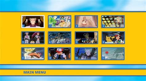 pokemon the first movie dvd menu