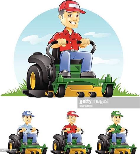 Lawn Mower High Res Illustrations Lawn Mower Stock Illustration