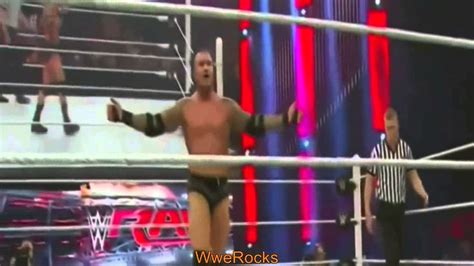 Randy Orton Vs Kane Raw April 6 2015 Youtube