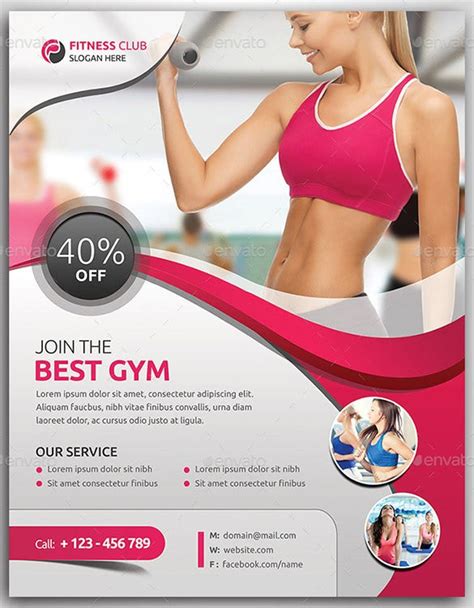 36 Fitness Flyer Templates Word Psd Ai Formats Free And Premium