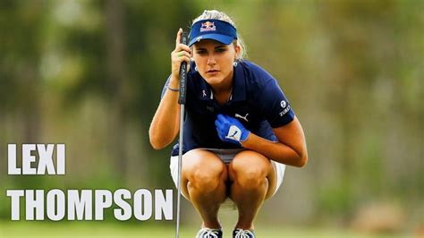 American Pro Golfer Lpga Star Lexi Thompson Golf Swing Lexi Thompson Golf Lexi Thompson