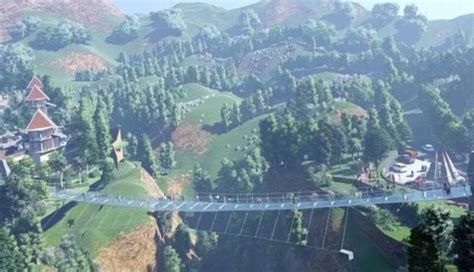 199 mtr glass bridge opens in blahbatuh bali discovery