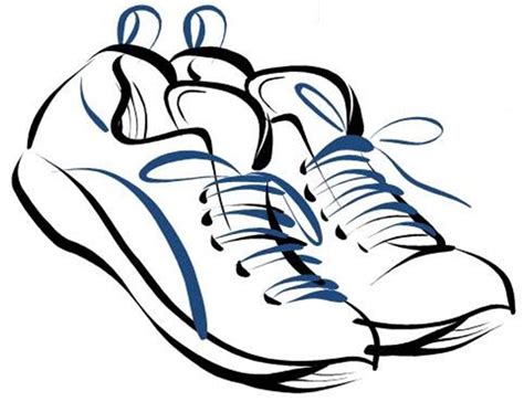Running Shoes For Women Cartoon Clipart Free Download On Clipartmag