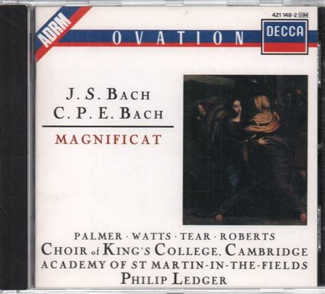 Magnificat Bwv 243magnificat Ledgerphilip Amf Bachjs Bachcp