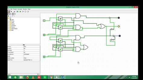 Traffic Lights In Logisim Youtube