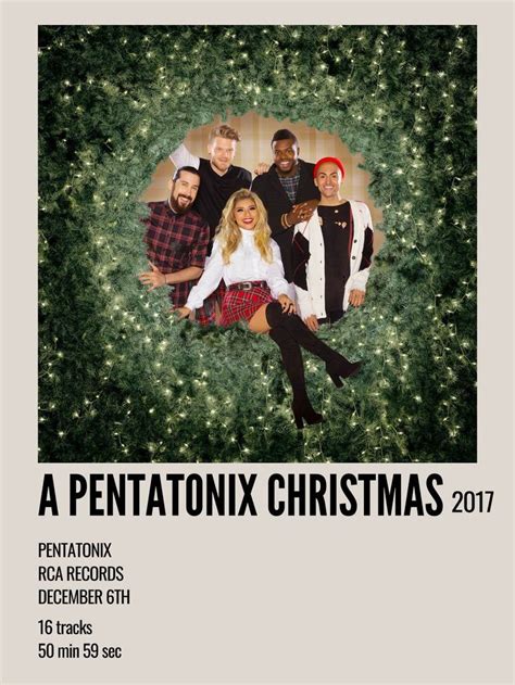 A Captivating Christmas Album Poster Pentatonix
