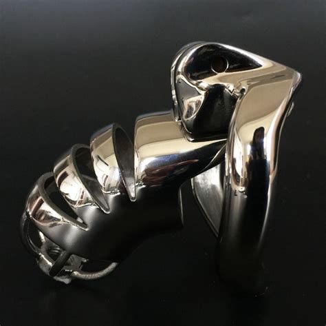 New Stainless Steel Male Chastity Device Adult Cock Cage Bondage Chastity Cage Sex Toys For Men