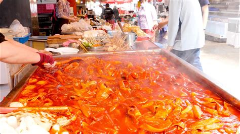 기장시장 달인 떡볶이 김가네 분식 2020 근황 Popular Snacks In Korean Local Market