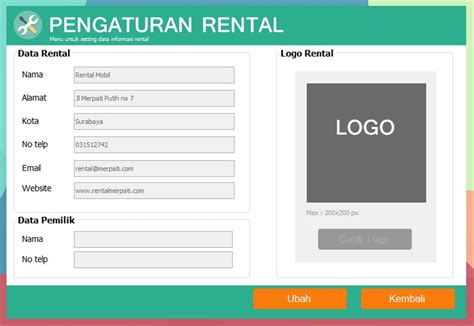 Jual Software Aplikasi Rental Mobil Dan Penyewaan Mobil Original