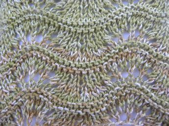 Stricken Wellenmuster Veronika Hug Knit Stitch Patterns Knitting