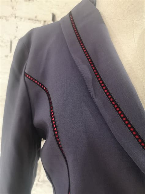 Emanuel Ungaro Purple Red Jacket Blazer For Sale At 1stdibs