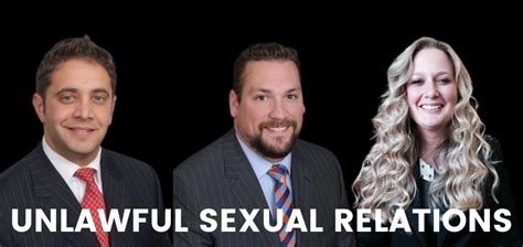 Unlawful Sexual Relations Charges Src Law Group Llc