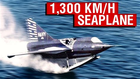 Why The Us Navy Built A Fighter Jet On Skis Convair F2y Sea Dart
