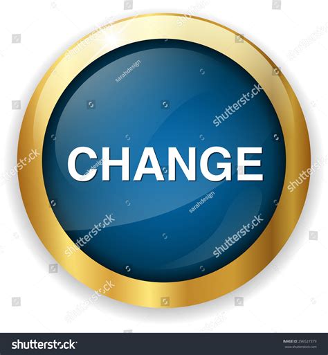 Change Button Stock Vector Royalty Free 296527379 Shutterstock