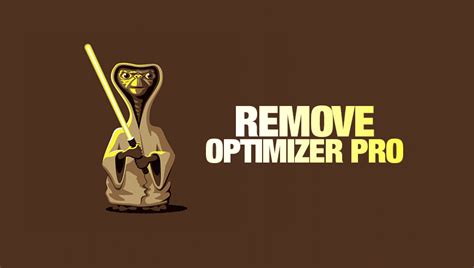Remove Optimizer Pro How To Remove