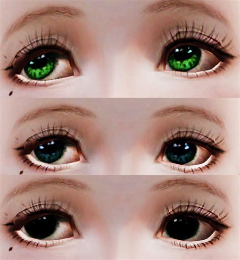 Cutiekitty Sims 2 Eye Love Pooklet Eyes Conversion Hello