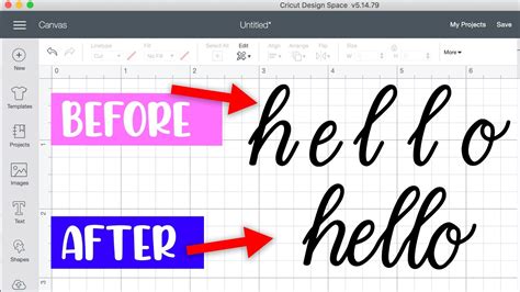 How To Join Cursive Fonts In Cricut Design Space Super Easy Tutorial