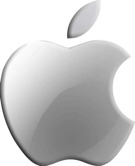 Apple Logo Silver Png Png Image Collection