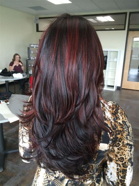discover more than 85 highlights hair red colour in eteachers